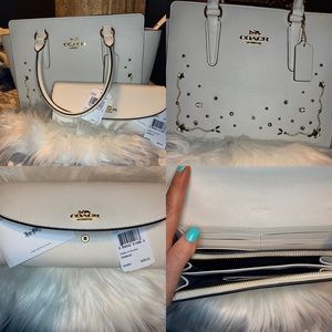 Coach Leah Satchel & Wallet